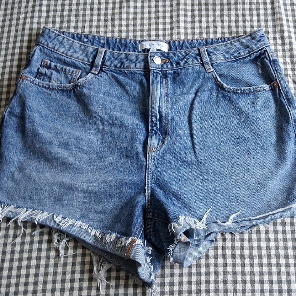 Dynamite Blue Denim Women Shorts